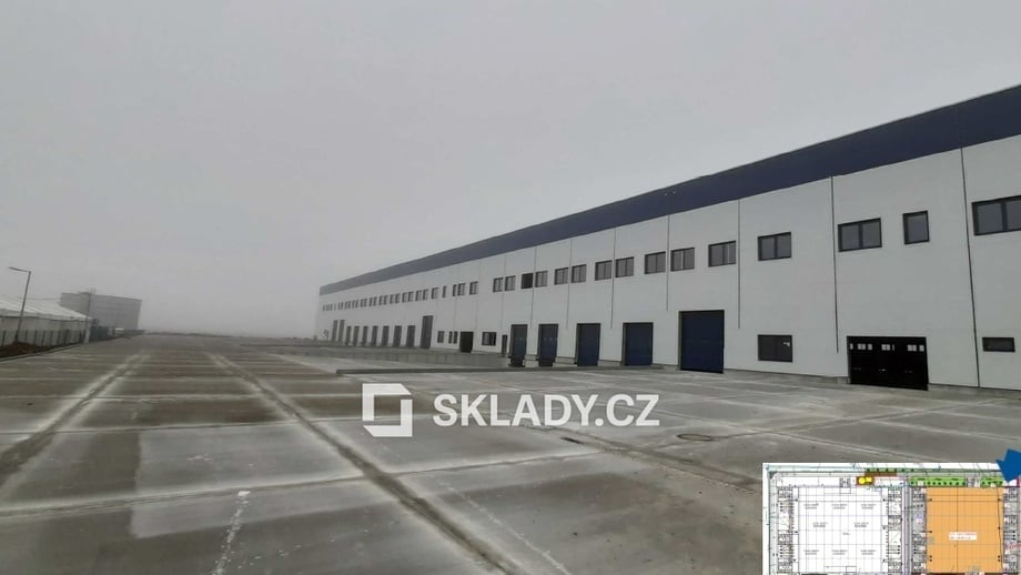 Pronájem skladu 7 000 m², Nýřany