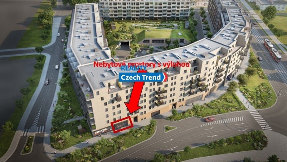 Pronájem obchodní prostory, 85 m² - Olomouc
