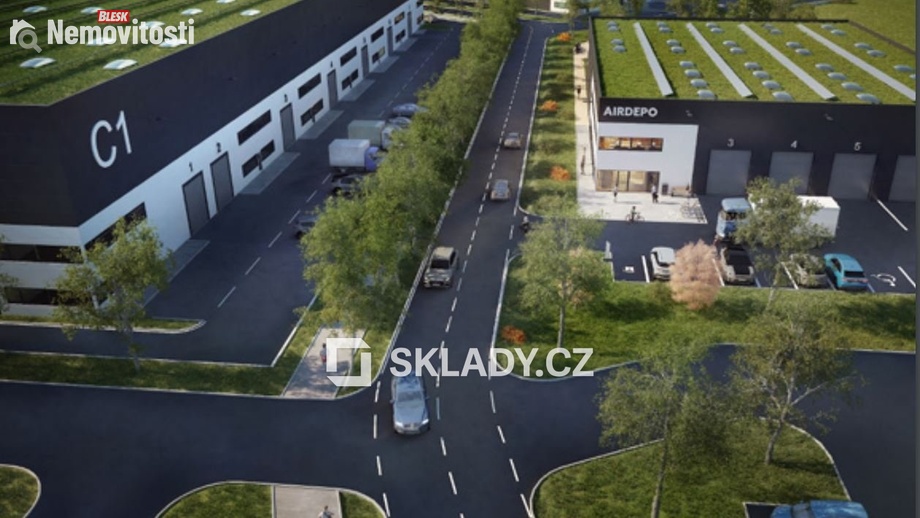 Pronájem skladu 1 300 m², Tuchoměřice