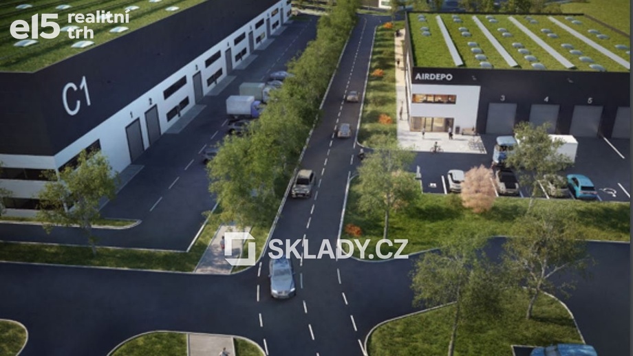 Pronájem sklady, 1 300 m² - Tuchoměřice