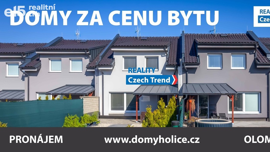 Pronájem rodinné domy, 128 m² - Olomouc - Holice