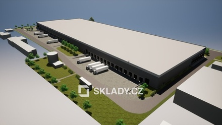 Pronájem skladu 6 000 m², Chomutov