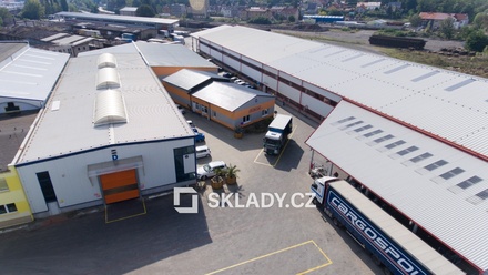 Pronájem skladu 736 m², Bílina