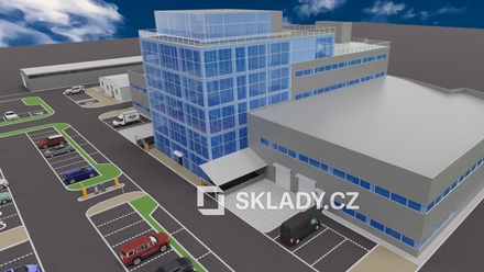Pronájem skladu 550 m², České Budějovice