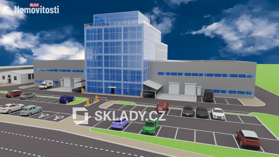Pronájem skladu 550 m², České Budějovice