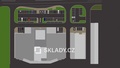 Pronájem skladu 1 100 m², České Budějovice