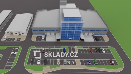Pronájem skladu 1 100 m², České Budějovice