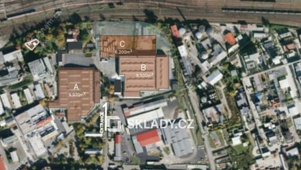 Pronájem skladu 6 200 m², Kolín