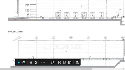 Pronájem skladu 6 600 m², Ústí nad Labem