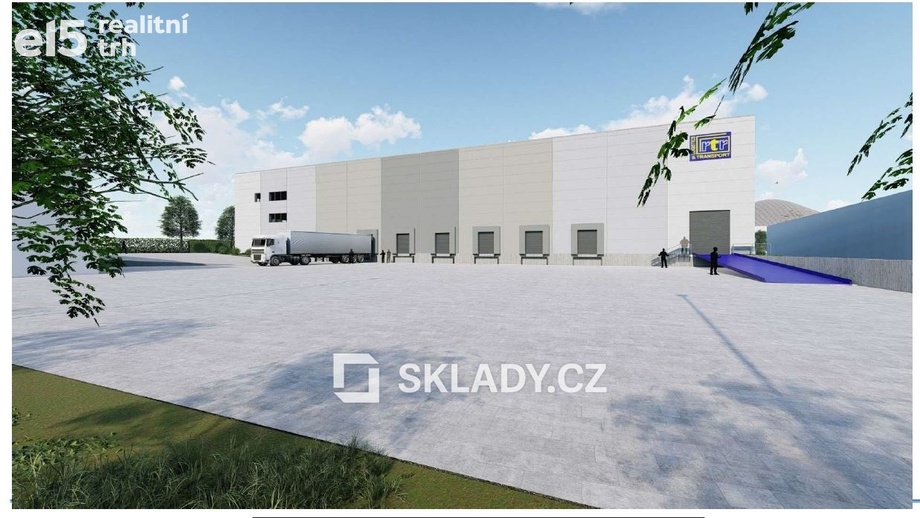 Pronájem skladu 6 600 m², Ústí nad Labem