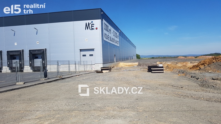 Pronájem skladu 9 000 m², Cheb