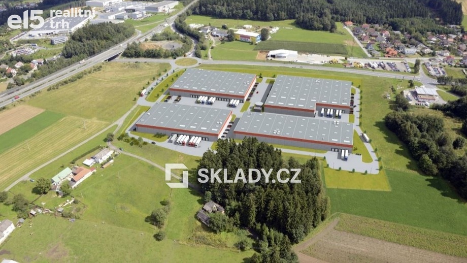 Pronájem skladu 10 800 m², Humpolec
