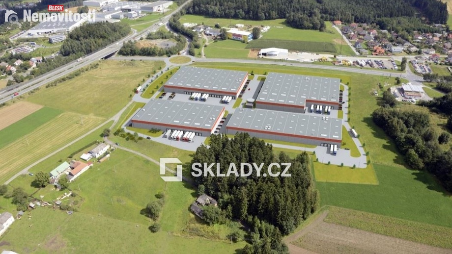 Pronájem skladu 10 800 m², Humpolec