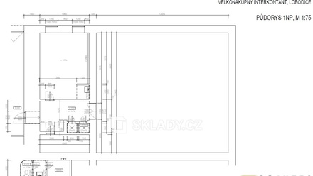 Pronájem skladu 200 m², Lobodice