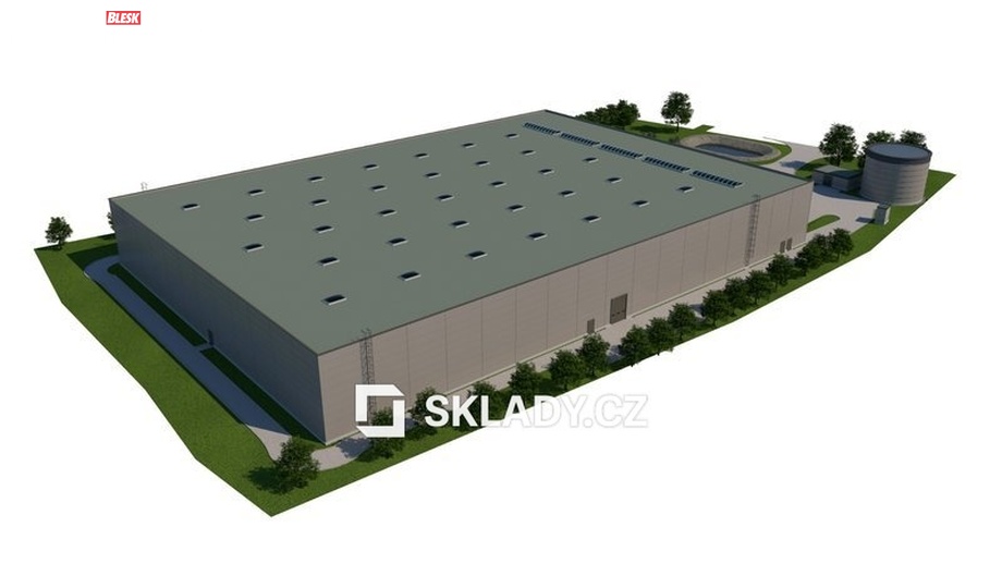 Pronájem skladu 3 500 m², Úvaly