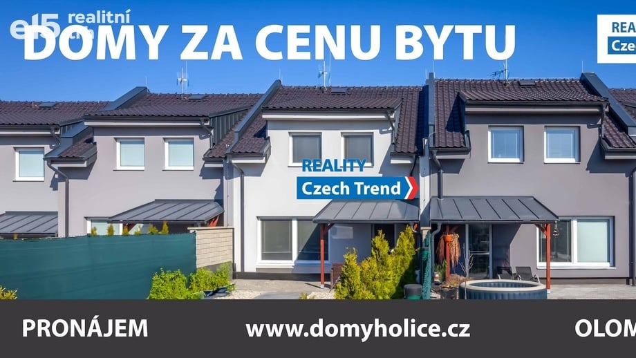 Pronájem rodinné domy, 128 m² - Olomouc - Holice