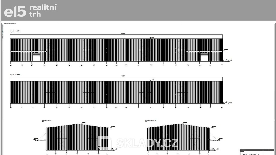 Pronájem skladu 2 000 m², Hůry