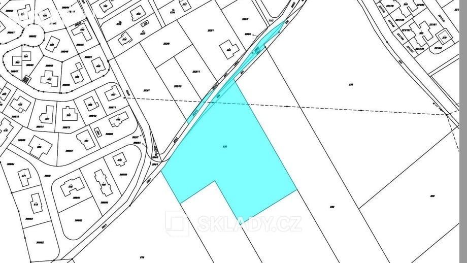 Prodej pozemky pro komerční výstavbu, 9 562 m² - Dobřejovice