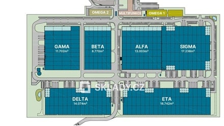 Pronájem skladu 13 500 m², Tachov