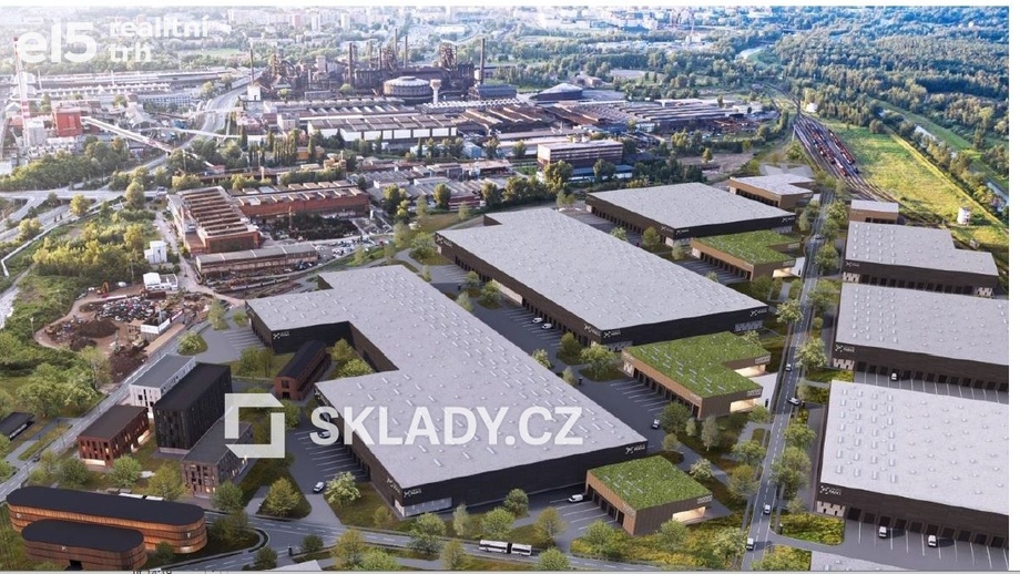 Pronájem skladu 2 600 m², Ostrava