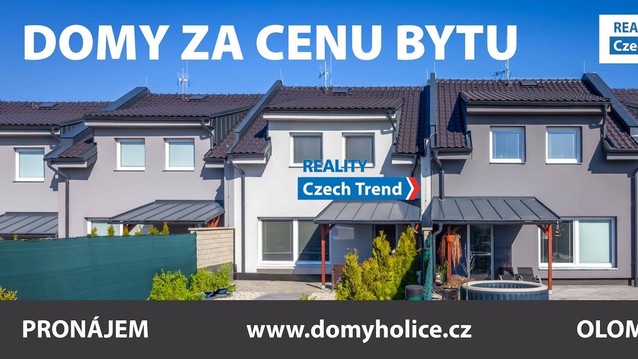 Pronájem rodinné domy, 128 m² - Olomouc - Holice