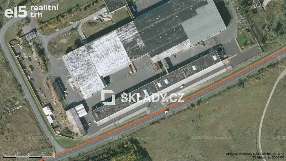 Pronájem skladu 500 m², Chomutov