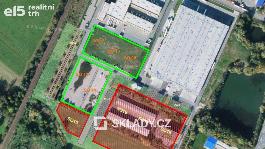 Pronájem skladu 8 000 m², Hradec Králové - Březhrad