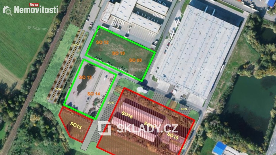Pronájem skladu 8 000 m², Hradec Králové - Březhrad