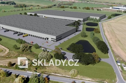 Pronájem skladu 5 000 m², Přehýšov