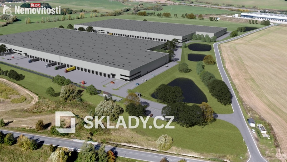 Pronájem skladu 5 000 m², Přehýšov