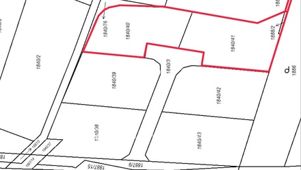 Prodej stavebního pozemku 1 690 m², Chodouň