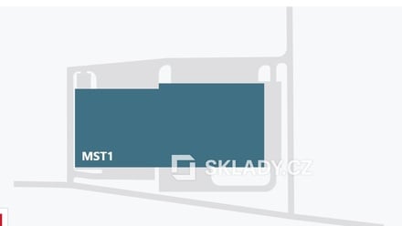 Pronájem skladu 8 712 m², Most