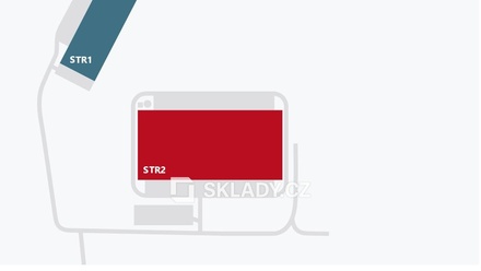 Pronájem skladu 5 000 m², Stříbro