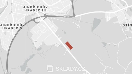 Pronájem skladu 10 000 m², Jindřichův Hradec