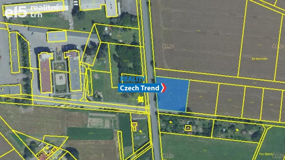 Prodej pole 383 m², Holešov