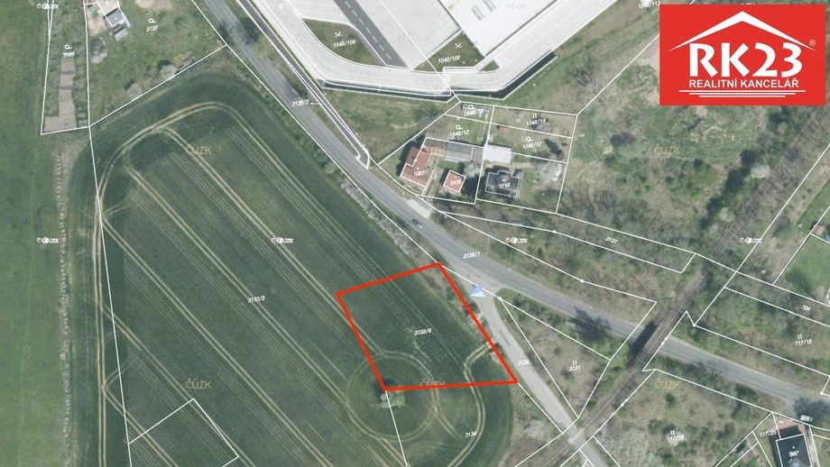 Prodej pozemky pro komerční výstavbu, 2 385 m² - Cheb