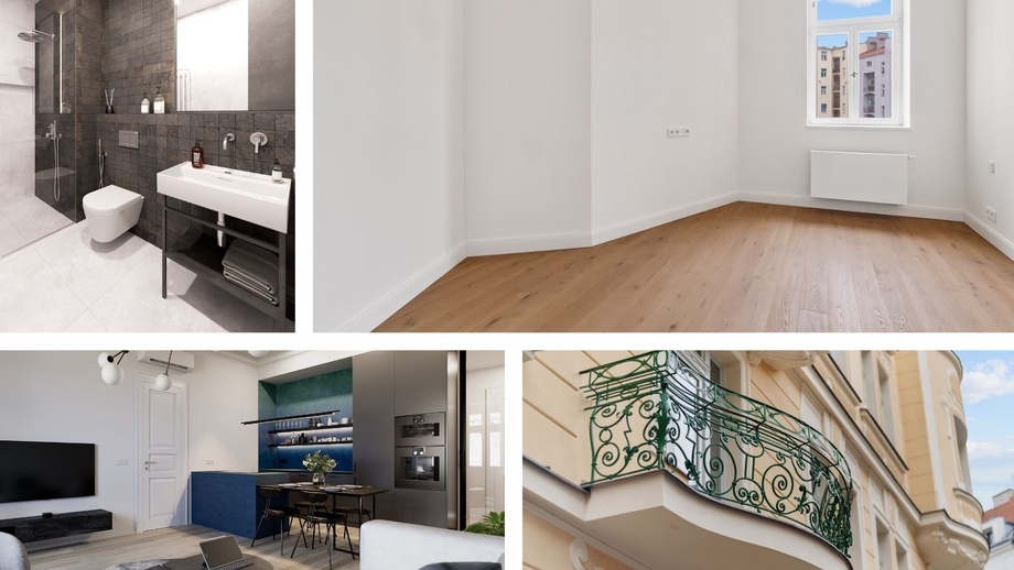 Prodej byty 2+kk, 46 m² - Praha - Vršovice