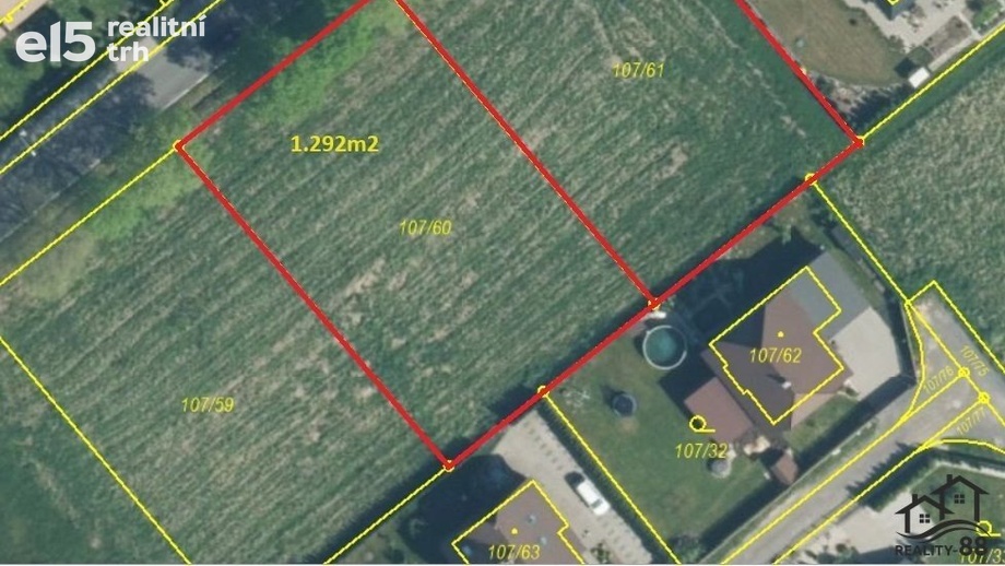 Prodej pozemky pro bydlení, 1 292 m² - Petrovice u Karviné - Dolní Marklovice