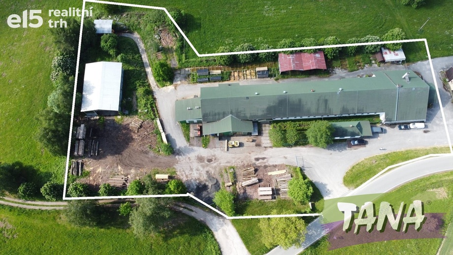 Prodej výroba, 1 532 m² - Trotina
