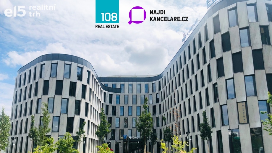 Pronájem kanceláře, 518 m² - Praha - Vokovice