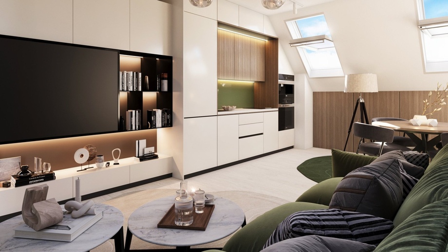 Prodej byty 2+kk, 48 m² - Brno-Líšeň