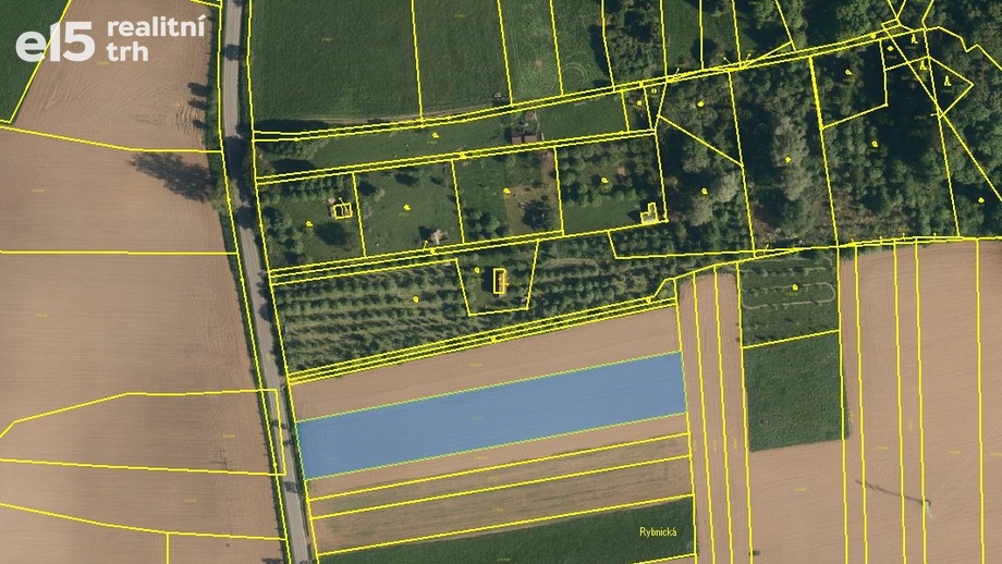 Prodej podílu 1/3 zemědělská půda, 1 964 m² - Štramberk