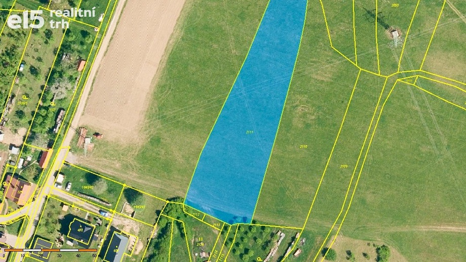 Prodej zemědělská půda, 4 100 m² - Střelná