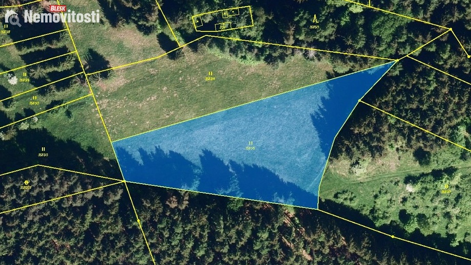 Prodej louky 5 620 m², Halenkov