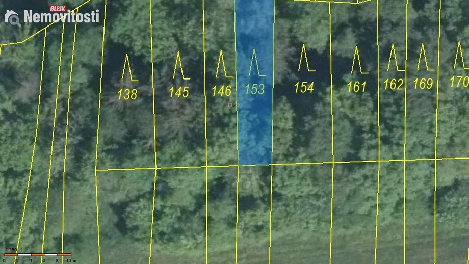 Prodej lesa 1 297 m², Hřivínův Újezd