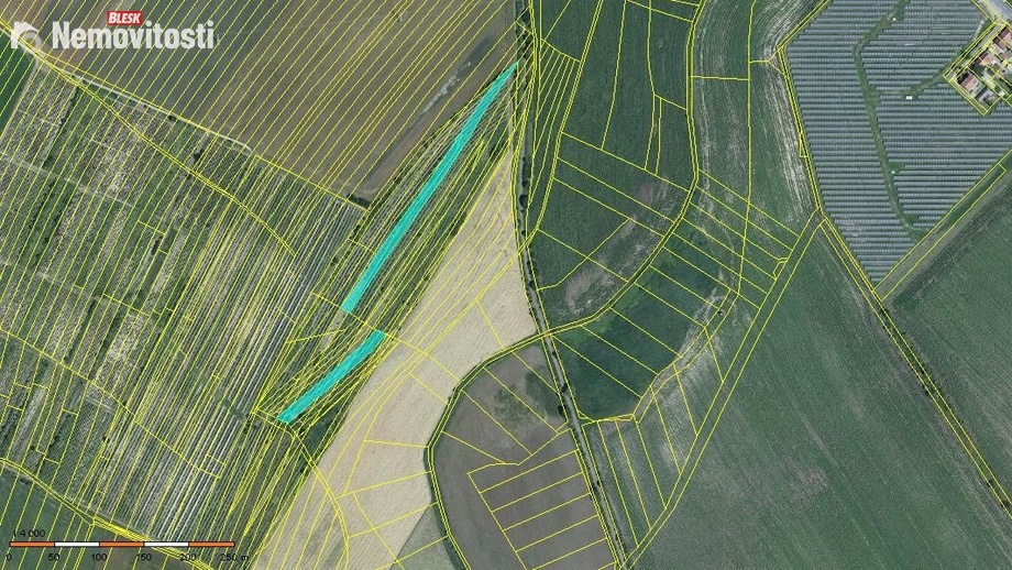 Prodej pole 6 401 m², Krumvíř