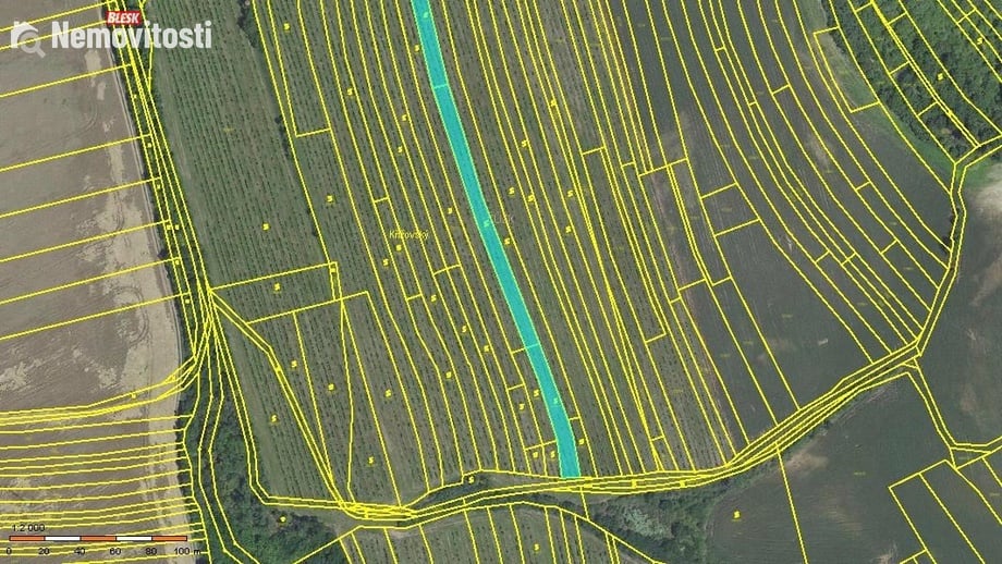 Prodej sadu / vinice 2 639 m², Strážovice