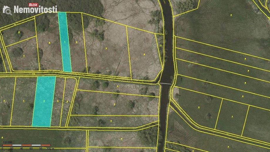 Prodej louky 2 295 m², Třeboň