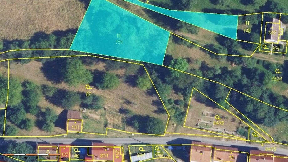 Prodej pozemky pro bydlení, 7 266 m² - Rozhraní