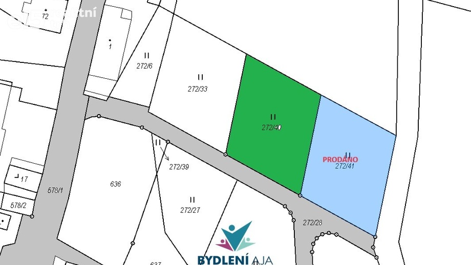 Prodej pozemky pro bydlení, 748 m² - Modlany - Kvítkov